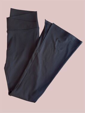 DSG Girls Black High-Waisted Flare Leggings